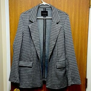Women’s Plaid Blazer